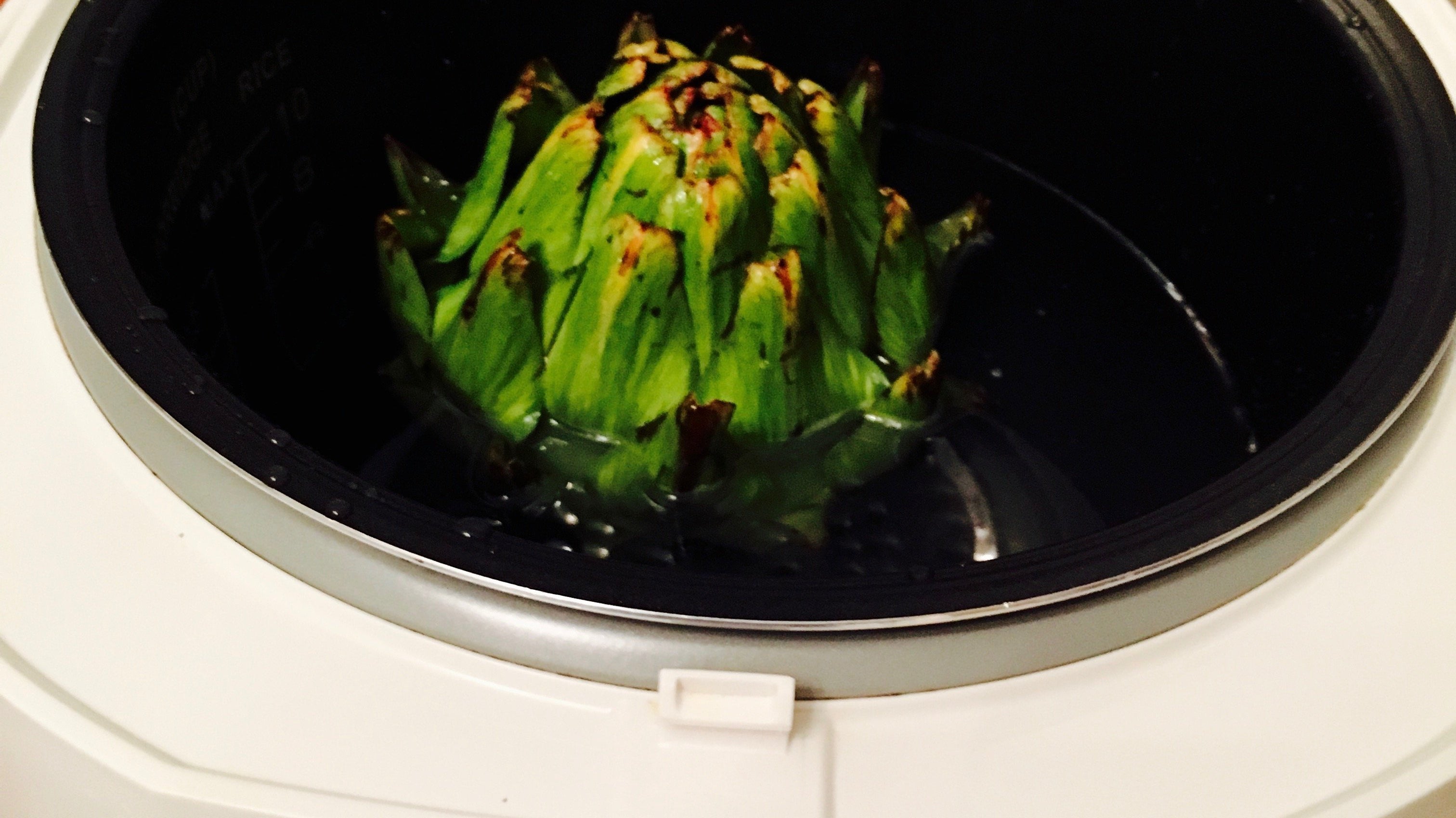 Artischocken zubereiten im Multikocher KRC-140 dämpfen | KeMar GmbH | Kitchenware | Haushaltsgeräte