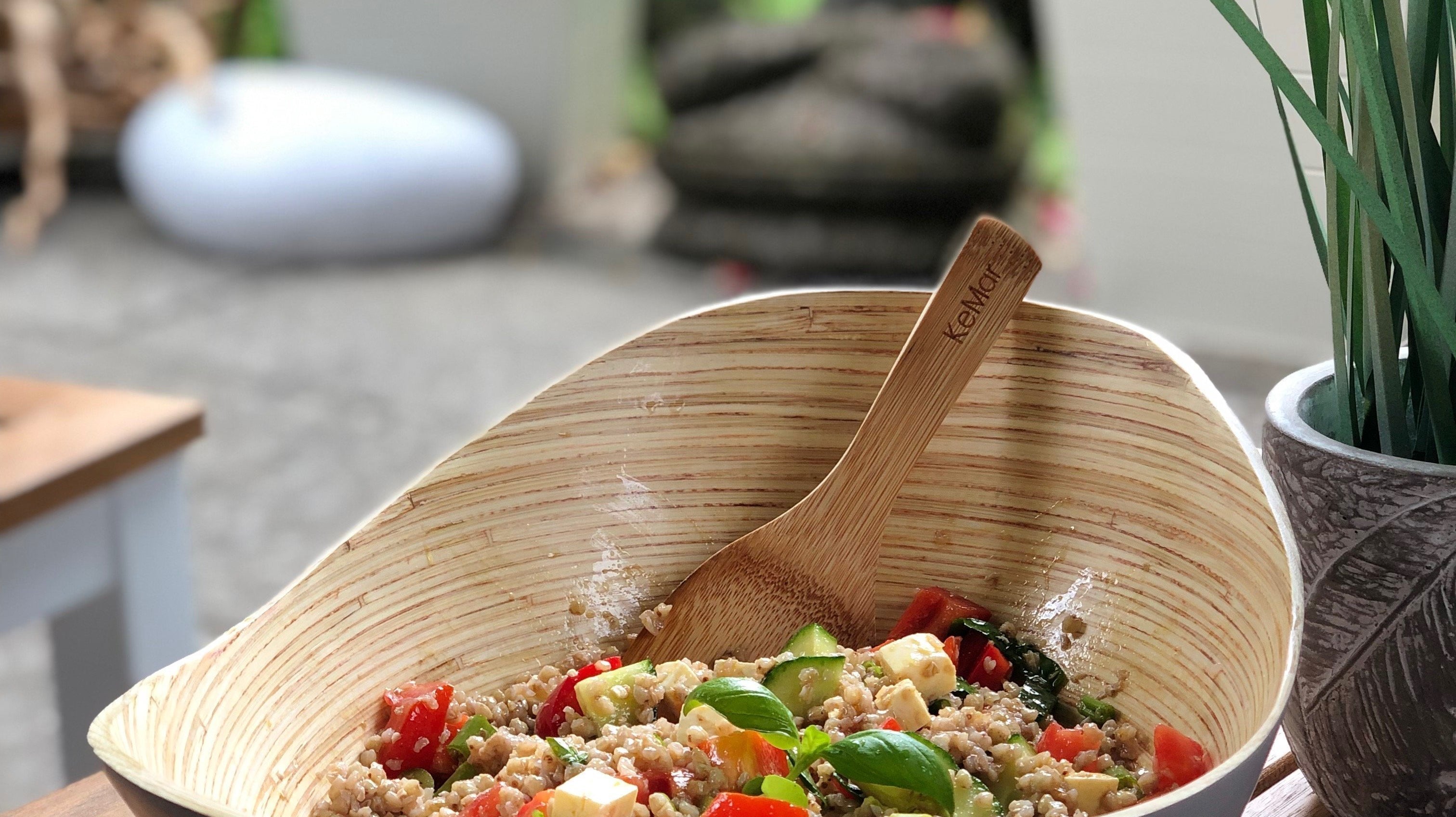 Buchweizen Salat im Multikocher KRC-190 von KeMar Kitchenware zubereiten | KeMar GmbH | Kitchenware | Haushaltsgeräte