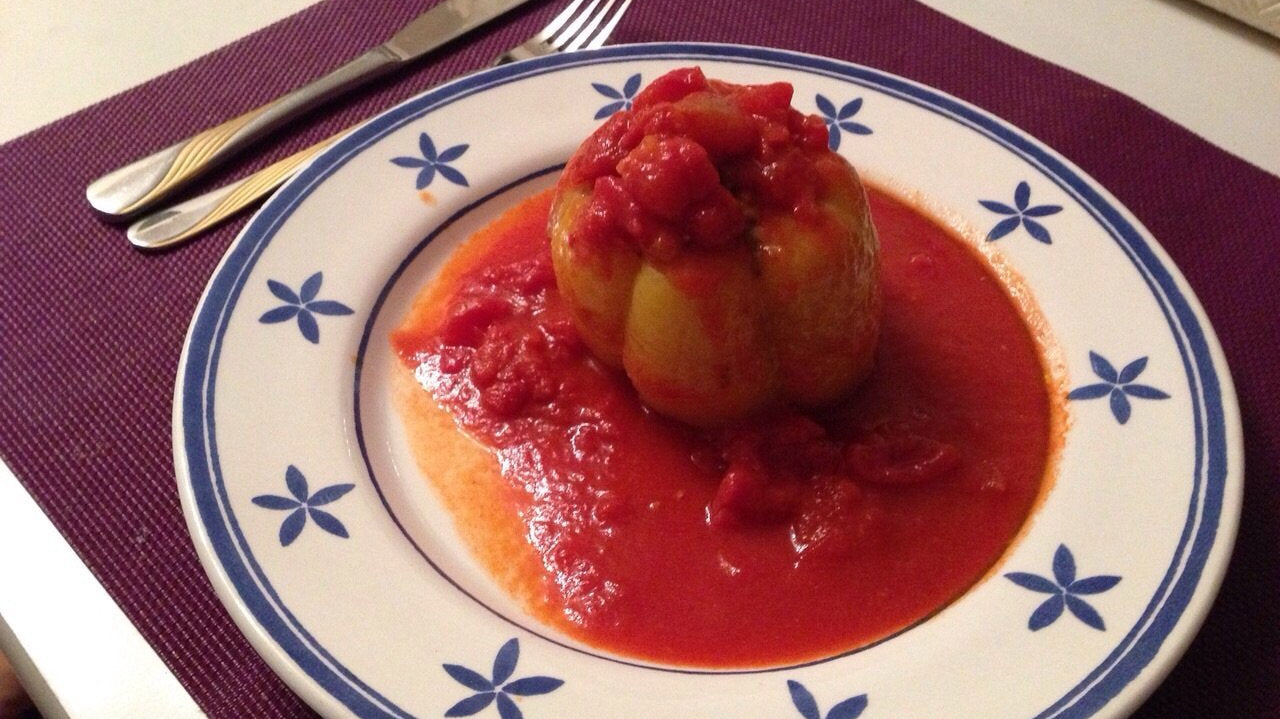 Gefüllte Paprikaschoten im Multikocher KRC-140 | KeMar GmbH | Kitchenware | Haushaltsgeräte