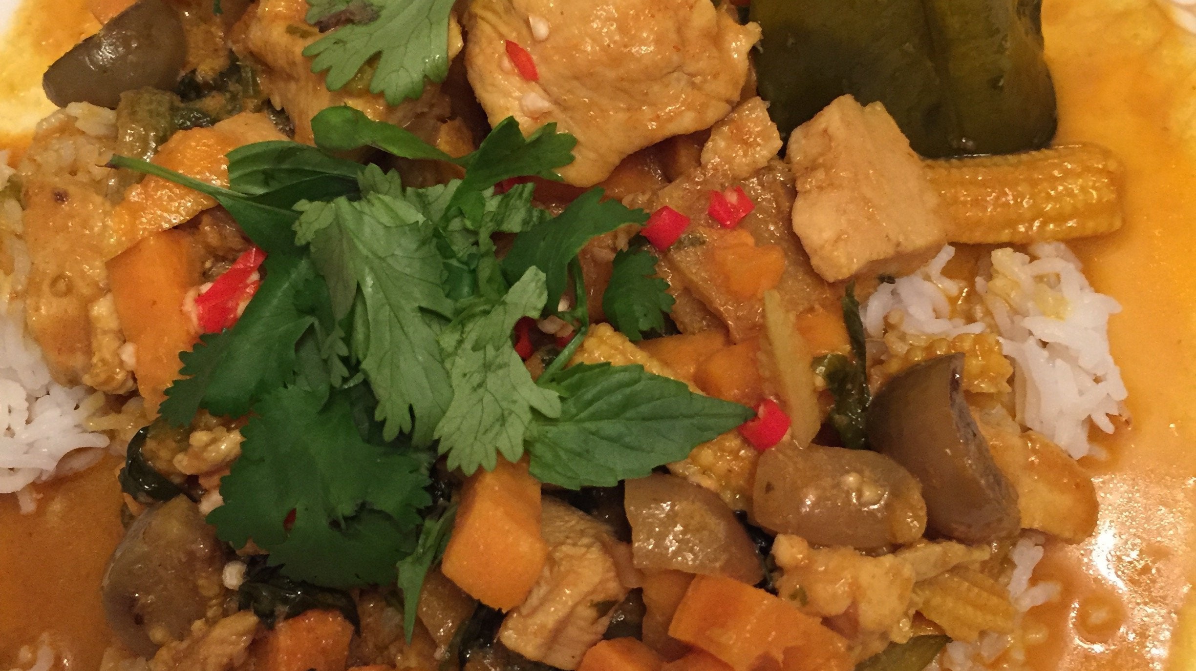 Gelbes Thaicurry im Multikocher KIC-180 | KeMar GmbH | Kitchenware | Haushaltsgeräte