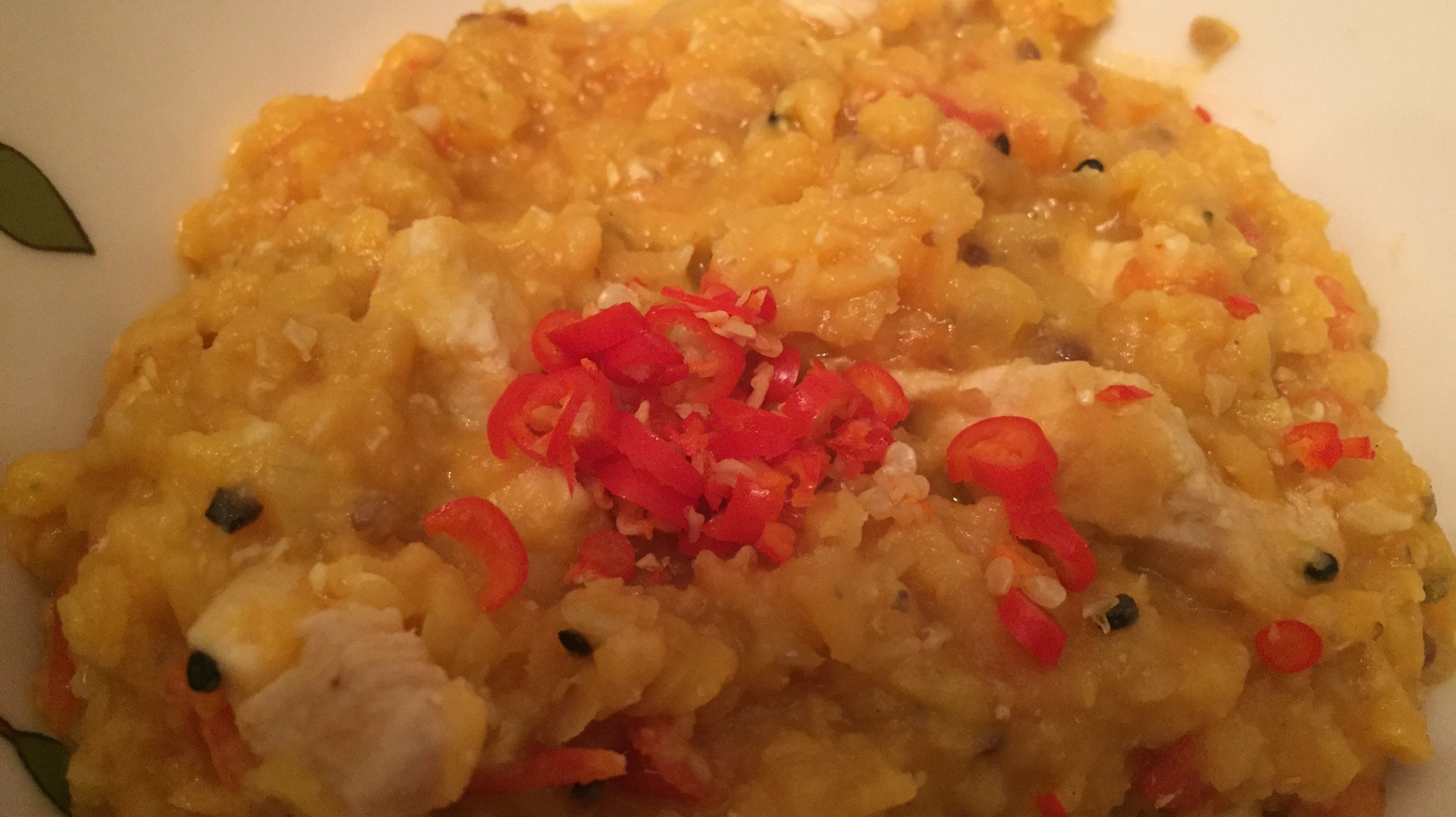 Linsen auf Indische Art-vegetarisch oder mit Hühnchen im Multikocher KRC-140 | KeMar GmbH | Kitchenware | Haushaltsgeräte