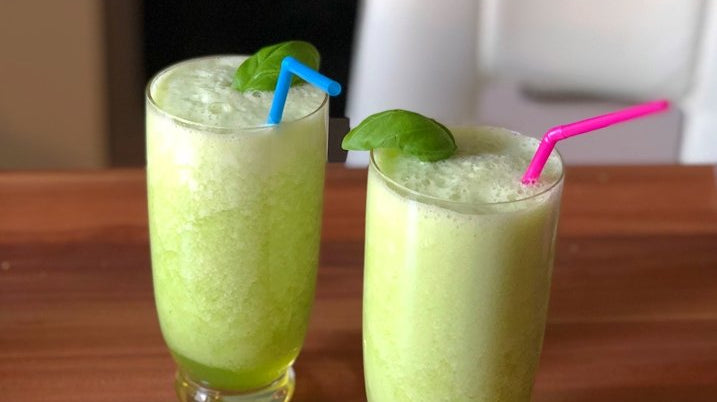Melonen Smoothie mit Basilikum und Kokoswasser | KeMar GmbH | Kitchenware | Haushaltsgeräte