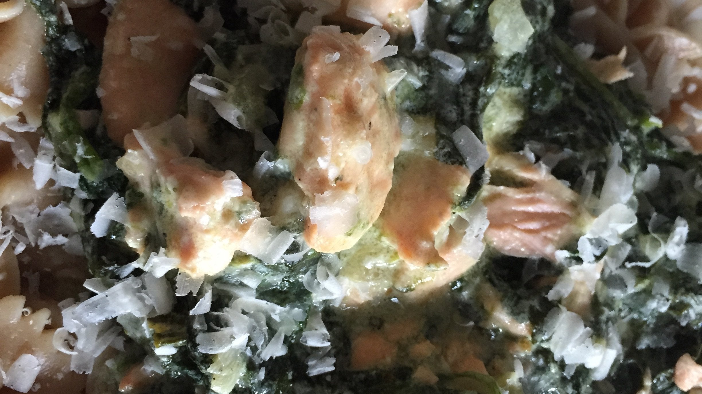 Nudeln mit Spinat (und Lachs) im Multikocher KIC-180 | KeMar GmbH | Kitchenware | Haushaltsgeräte