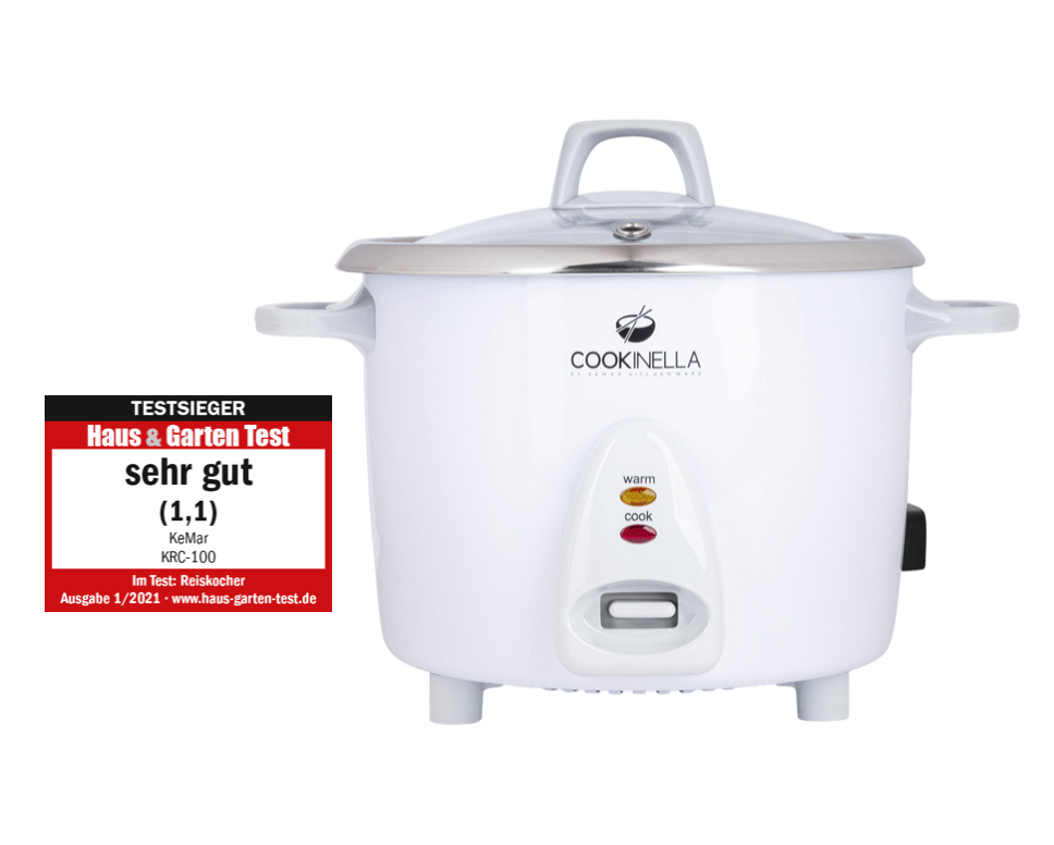 Testsieger bei Reiskocher KRC-100 klein und kompakt