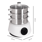 KeMar Dampfgarer und Hot Pot KFS-3000