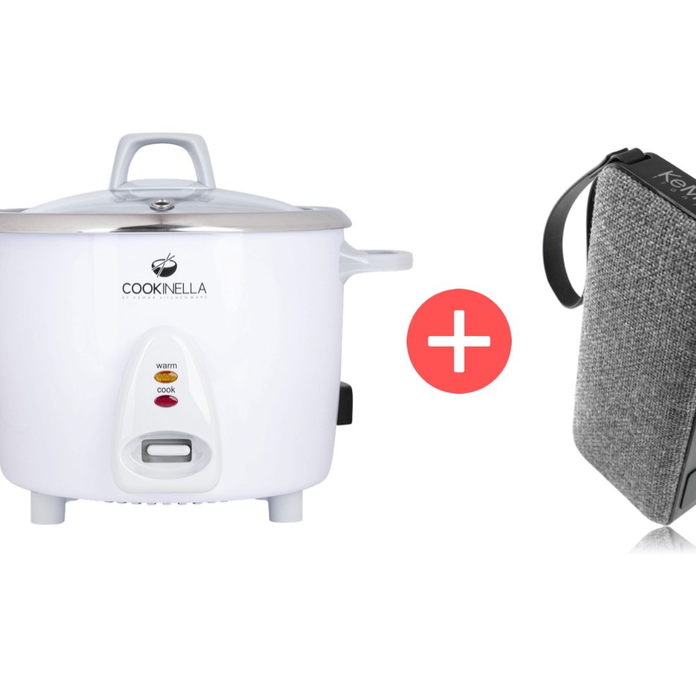 KRC-200 Reiskocher und Bluetooth Lautsprecher KBS50 Wasserdicht.