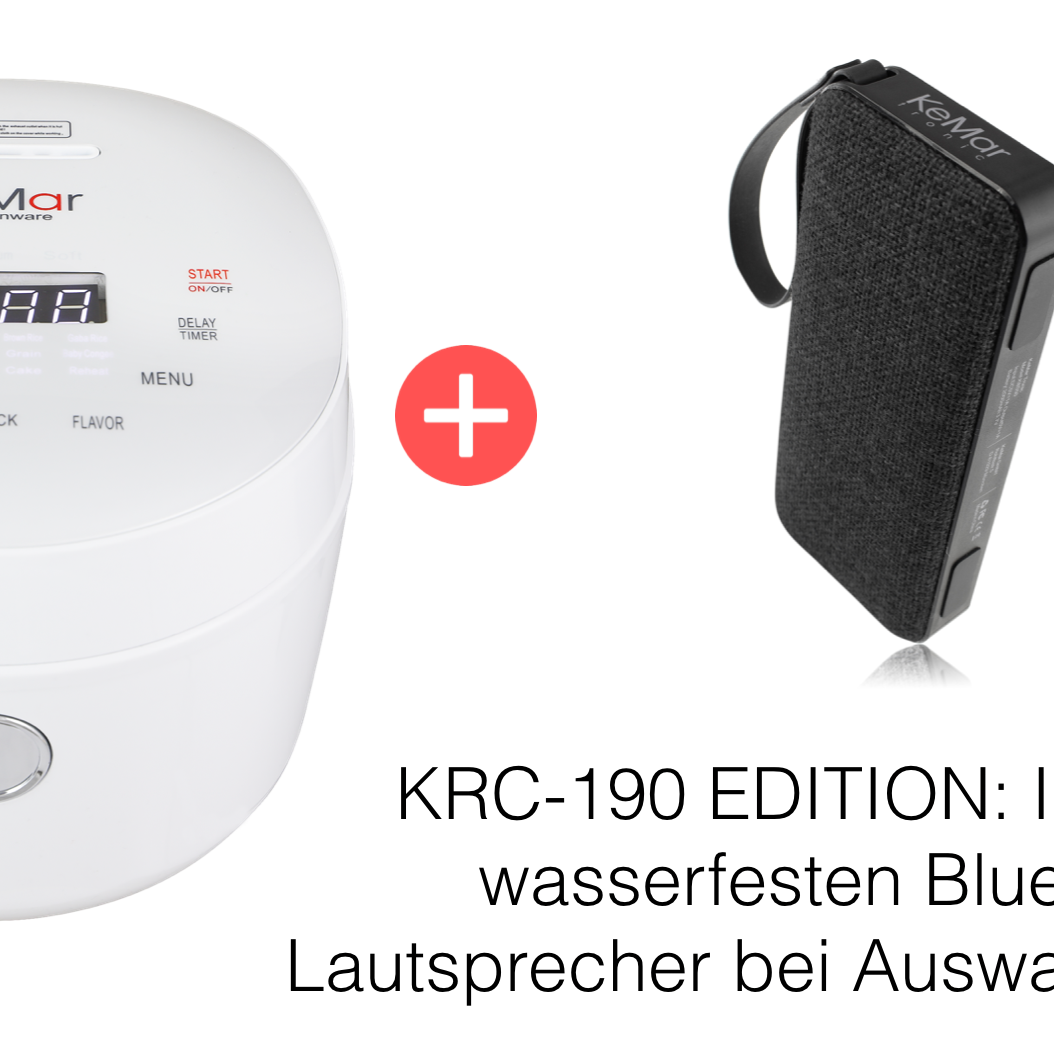 KRC-190 Reiskocher | Multikocher 12 Programme Touch Display - KeMar GmbH | Kitchenware | Haushaltsgeräte