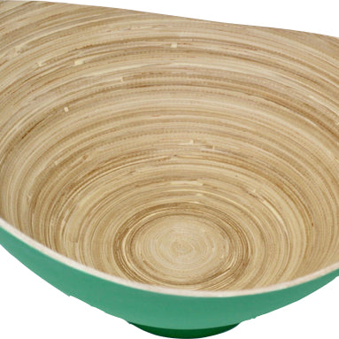 Obstschale Bambusschale Salatschale, Schüssel aus Bambus Bambusschüssel KeMar Kitchenware