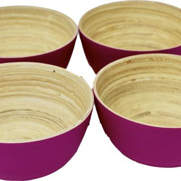 Bambus Snack Schalen Tablett | mit 4 Schälchen - KeMar GmbH | Kitchenware | Haushaltsgeräte