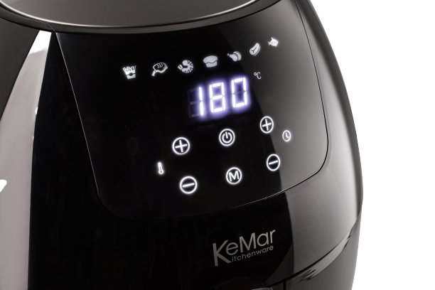 KHF-350 Heißluftfritteuse | 3,5 Liter | Touchdisplay | BPA-frei - KeMar GmbH | Kitchenware | Haushaltsgeräte