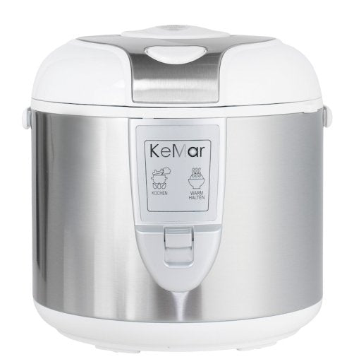 KRC-120 Reiskocher | Edelstahl Dämpfeinsatz | Titan Keramik Beschichtung - KeMar GmbH | Kitchenware | Haushaltsgeräte