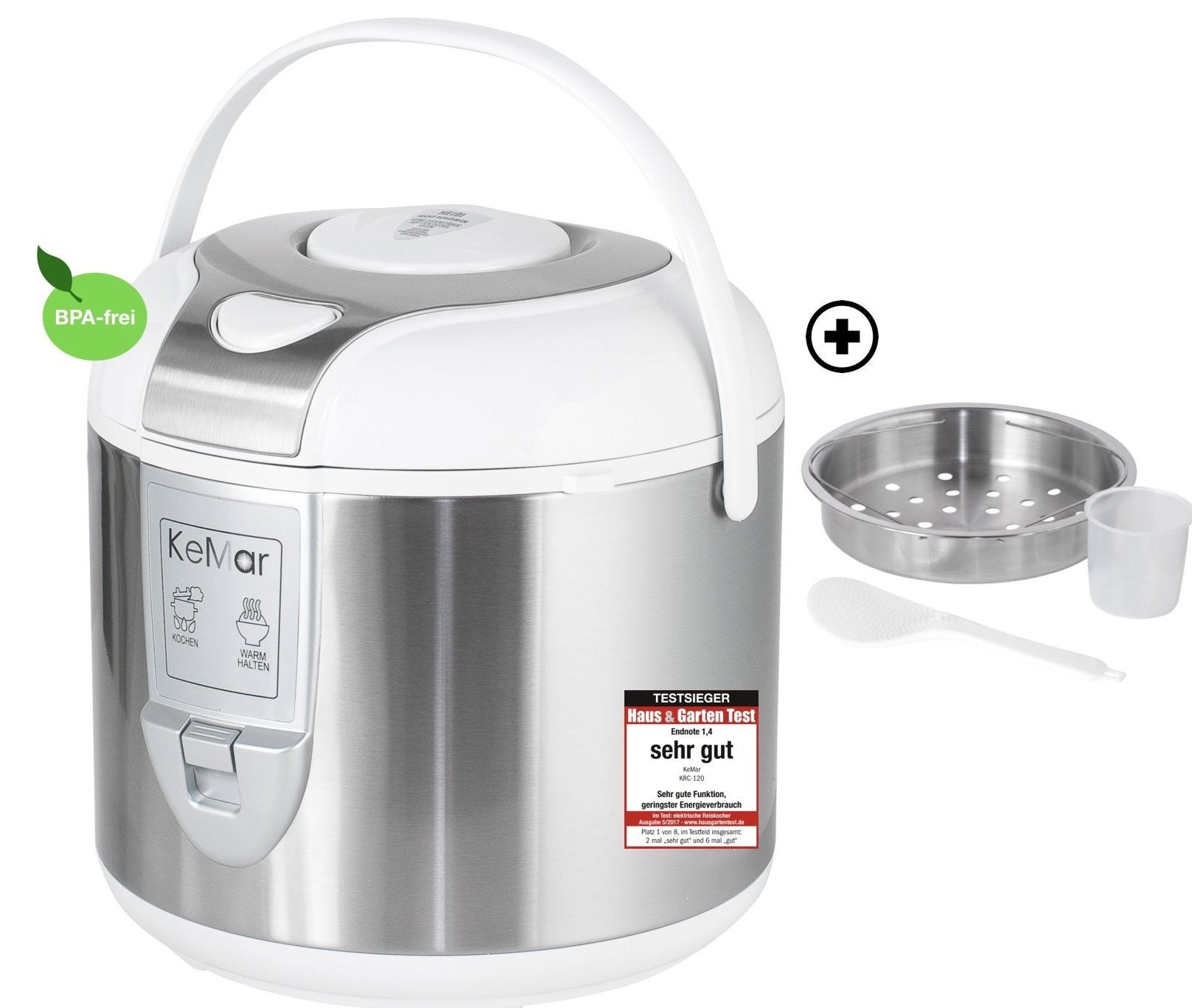 Reiskocher KRC-120 von KeMar Kitchenware