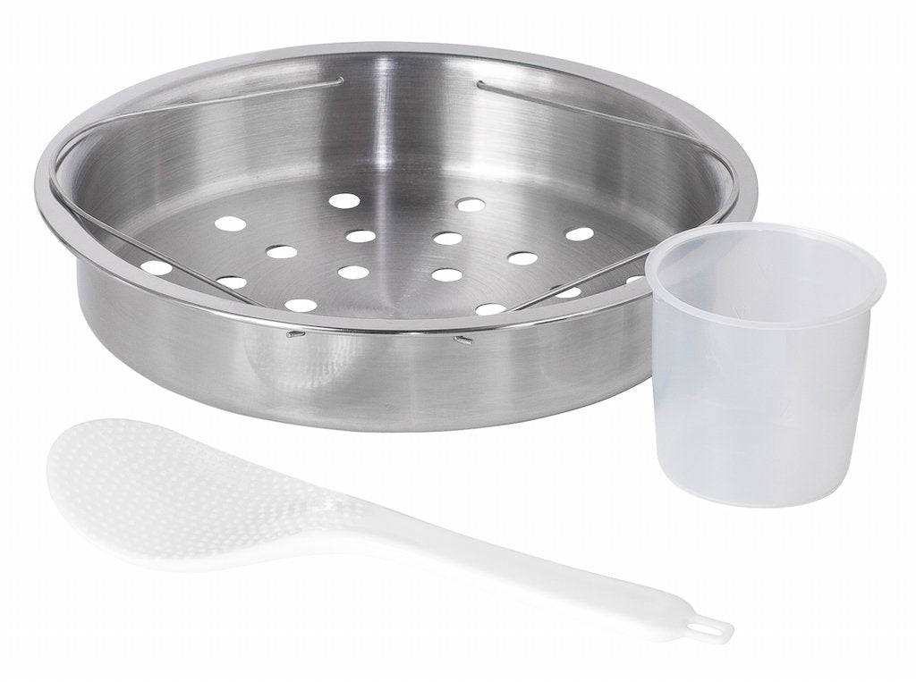 KRC-120 Reiskocher | Edelstahl Dämpfeinsatz | Titan Keramik Beschichtung - KeMar GmbH | Kitchenware | Haushaltsgeräte