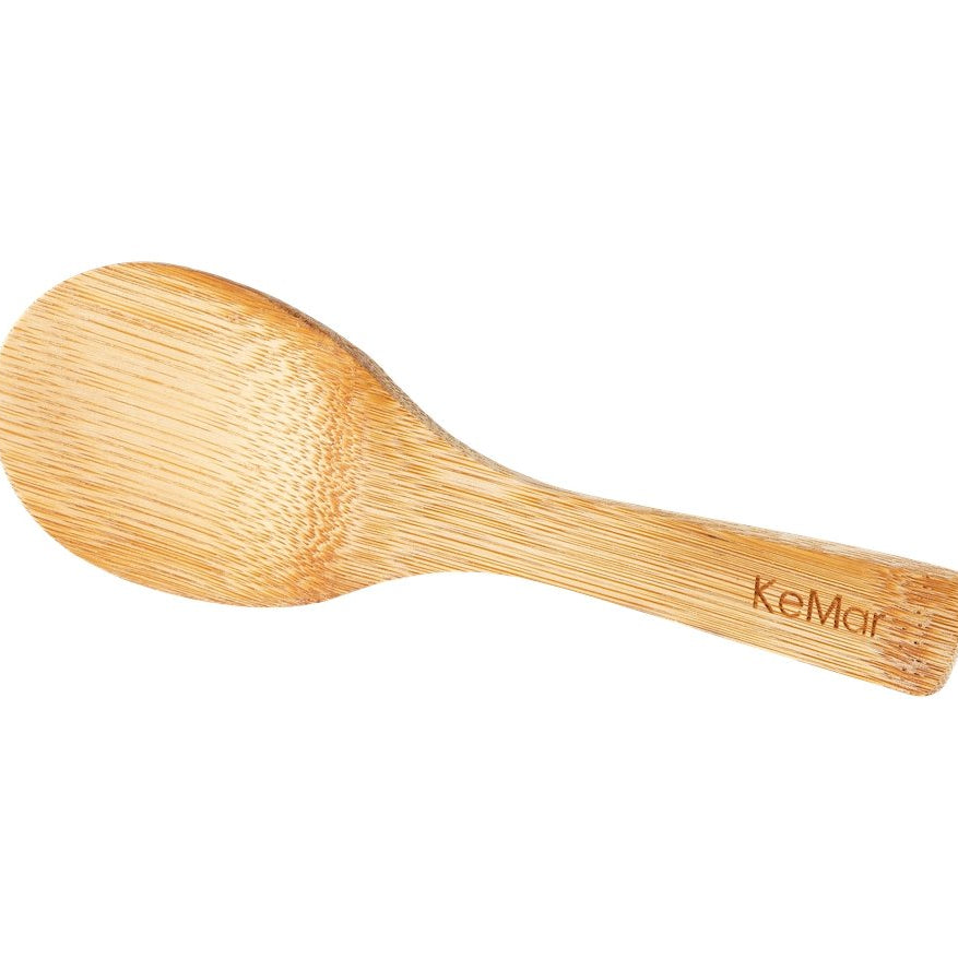 Löffel | Reislöffel aus Bambus 19 cm nicht lackiert naturbelassen - KeMar GmbH | Kitchenware | Haushaltsgeräte