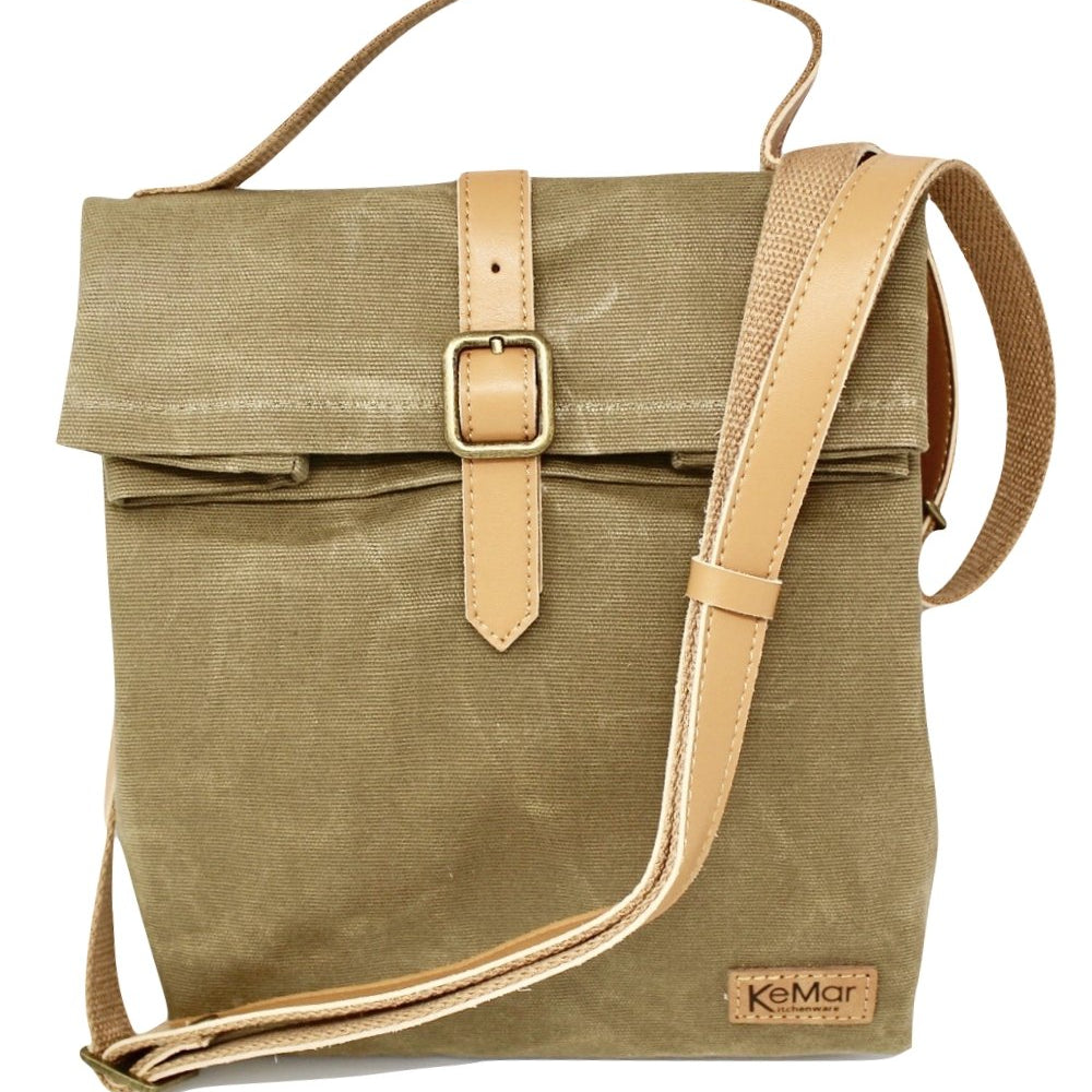 Lunchbox Tasche aus Canvas Segeltuch | Wasserdicht | Vegan | Nachhaltig | Recycelbar - KeMar GmbH | Kitchenware | Haushaltsgeräte