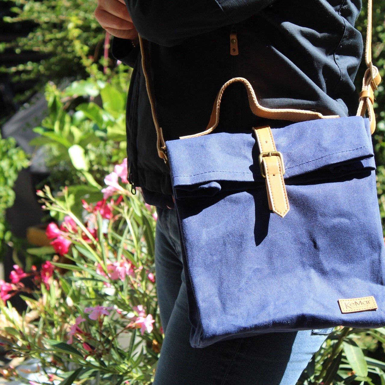 Lunchbox Tasche aus Canvas Segeltuch | Wasserdicht | Vegan | Nachhaltig | Recycelbar - KeMar GmbH | Kitchenware | Haushaltsgeräte
