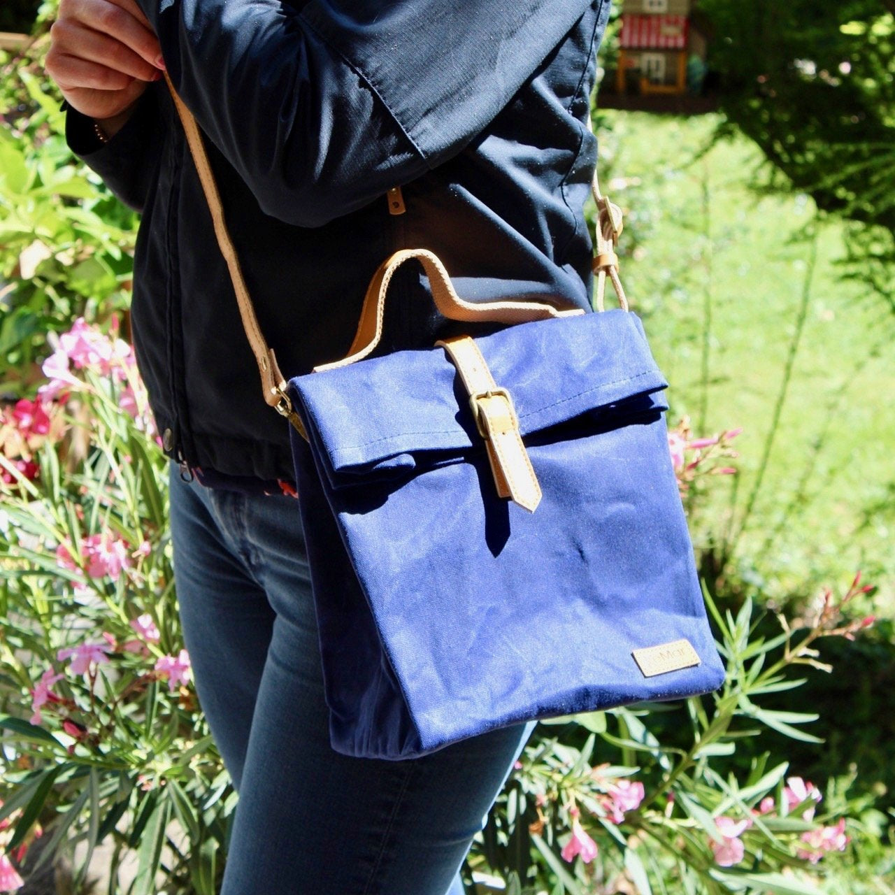 Lunchbox Tasche aus Canvas Segeltuch | Wasserdicht | Vegan | Nachhaltig | Recycelbar - KeMar GmbH | Kitchenware | Haushaltsgeräte