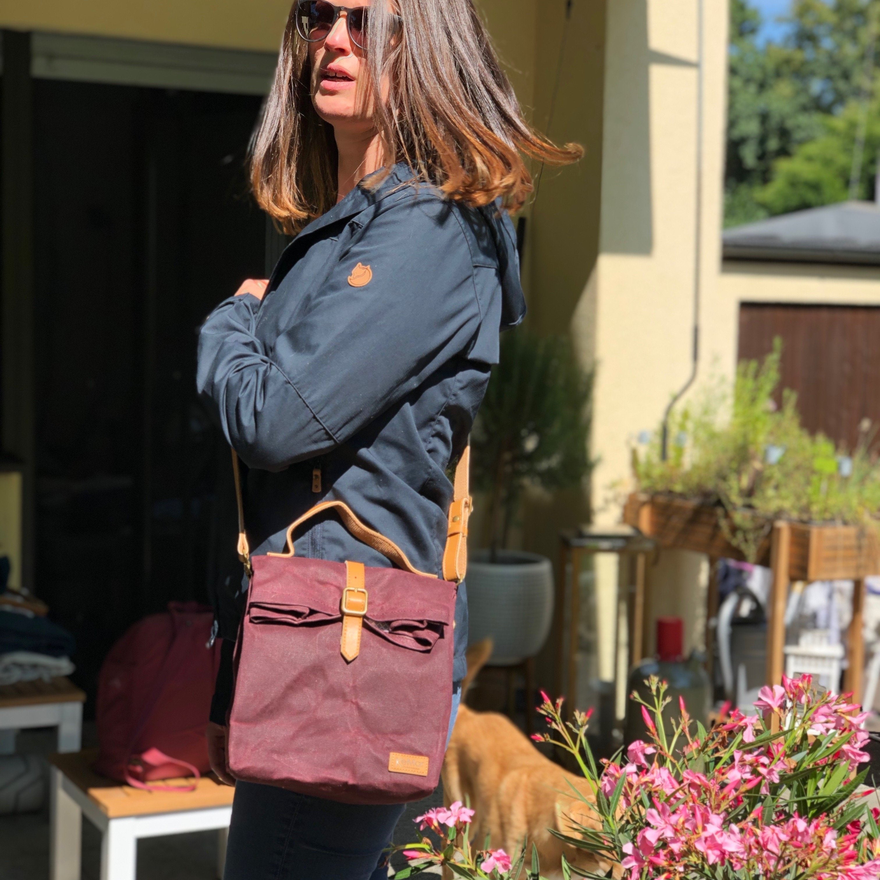 Lunchbox Tasche aus Canvas Segeltuch | Wasserdicht | Vegan | Nachhaltig | Recycelbar - KeMar GmbH | Kitchenware | Haushaltsgeräte