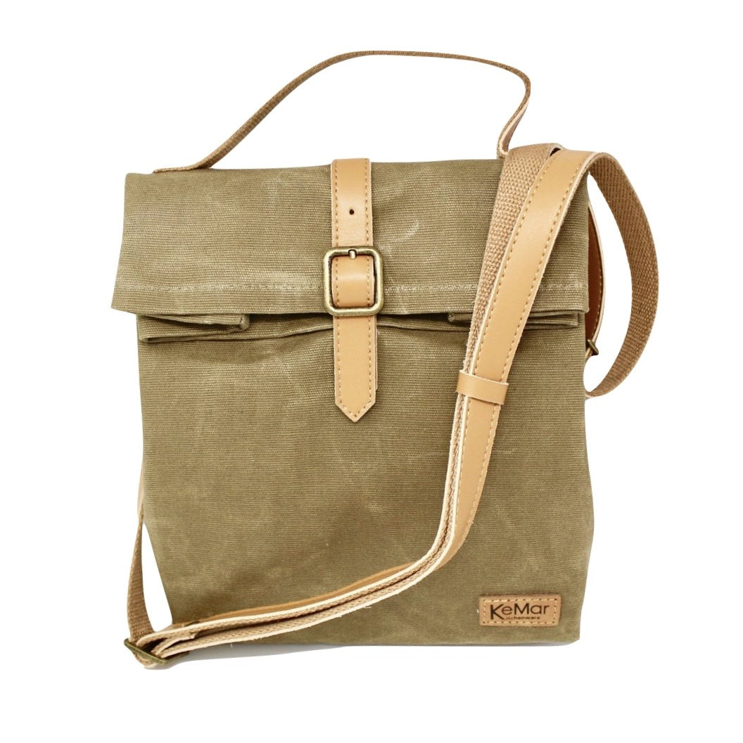 Lunchbox Tasche aus Canvas Segeltuch | Wasserdicht | Vegan | Nachhaltig | Recycelbar - KeMar GmbH | Kitchenware | Haushaltsgeräte