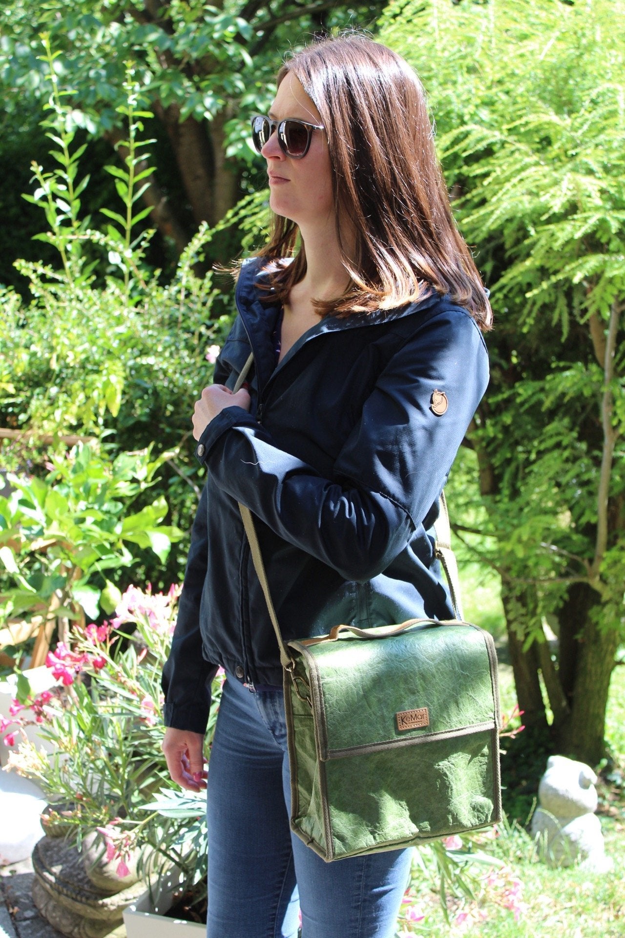 Lunchbox Tasche aus PE Papier | Wasserabweisend | Vegan | Recycelt | Nachhaltig - KeMar GmbH | Kitchenware | Haushaltsgeräte