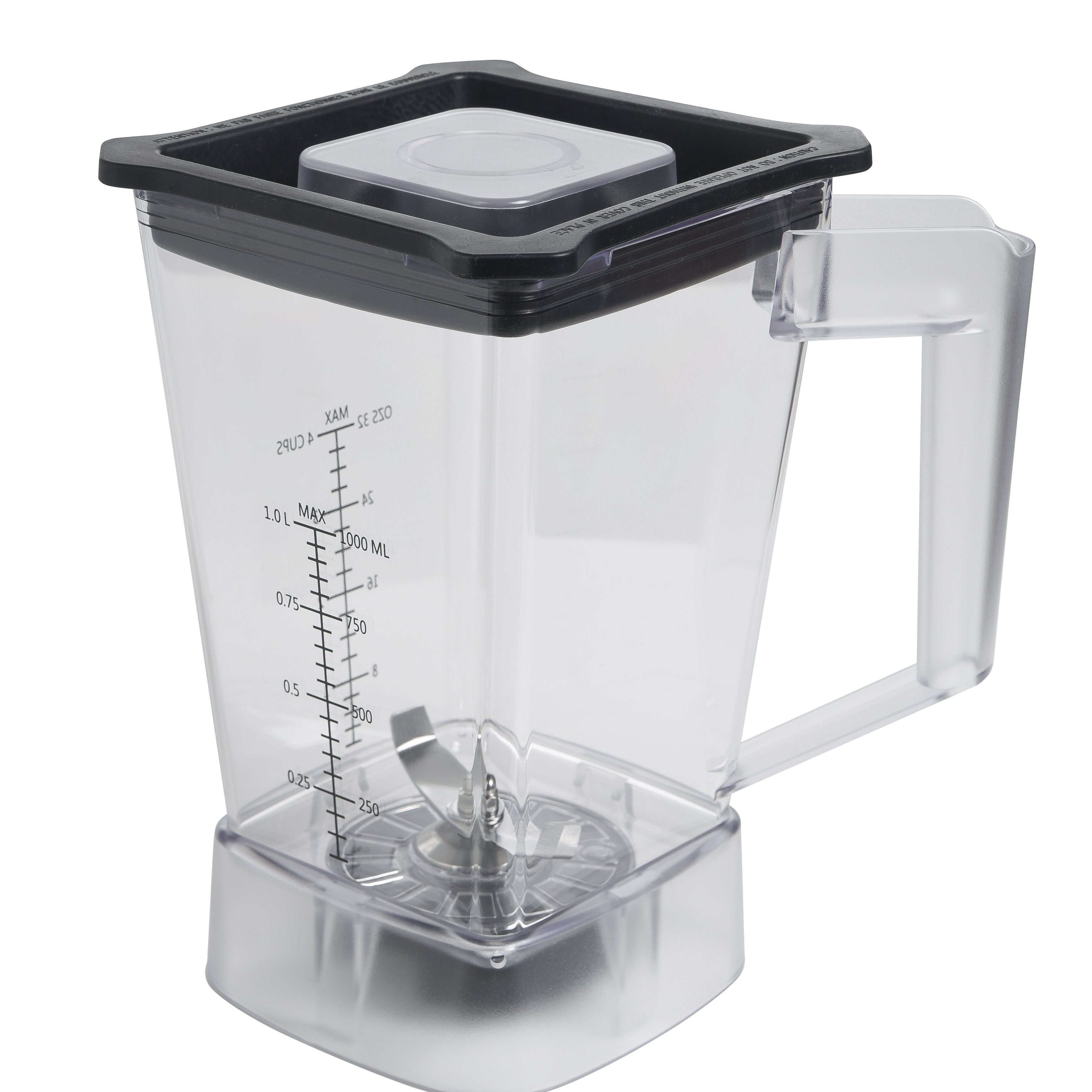 Trockenbehälter 1 Liter mit Deckel und Stampfer - KeMar GmbH | Kitchenware | Haushaltsgeräte
