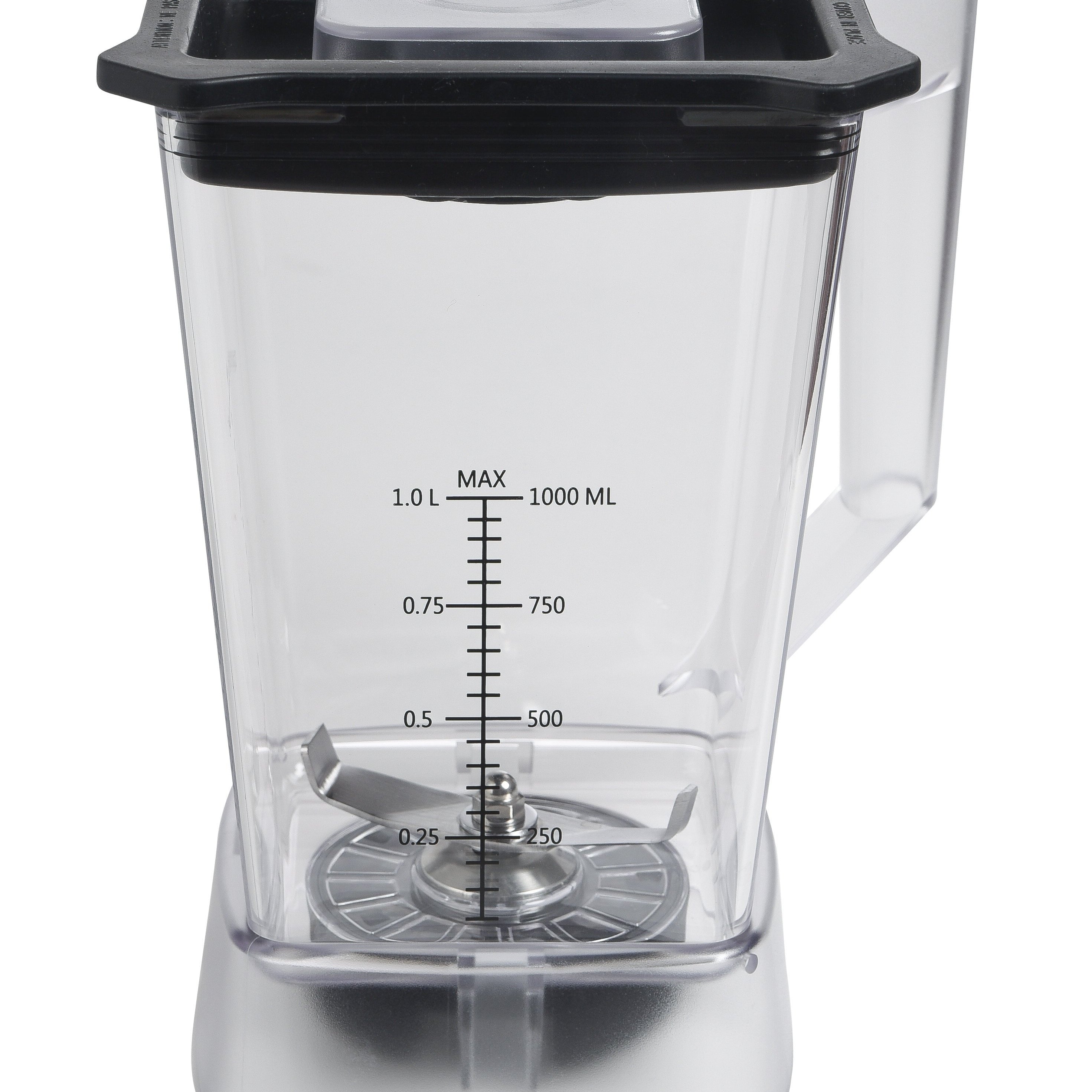 Trockenbehälter 1 Liter mit Deckel und Stampfer - KeMar GmbH | Kitchenware | Haushaltsgeräte