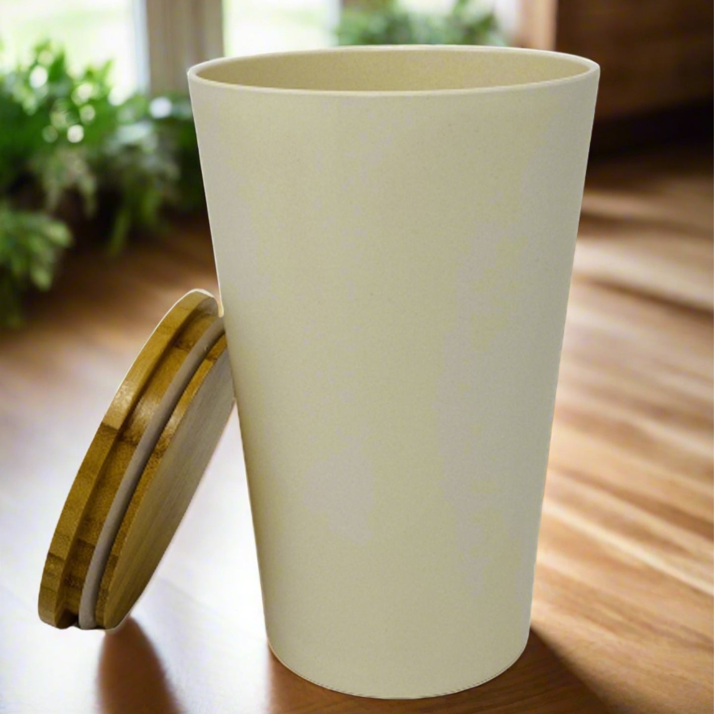 Vorratsdose | Behälter mit Bambus Deckel Rund - KeMar GmbH | Kitchenware | Haushaltsgeräte