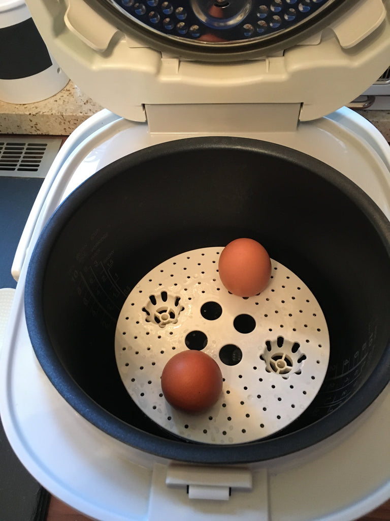 Eier kochen im Multikocher KIC-180 | KeMar GmbH | Kitchenware | Haushaltsgeräte