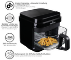 KeMar KHF-550 Friteuse mit Glaskorb Glasbehälter