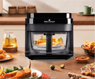 Airfryer Fritteuse mit Glasbehälter KeMar KHF-550
