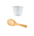 Bambuslöffel und Messbecher für Reiskocher KRC-200.