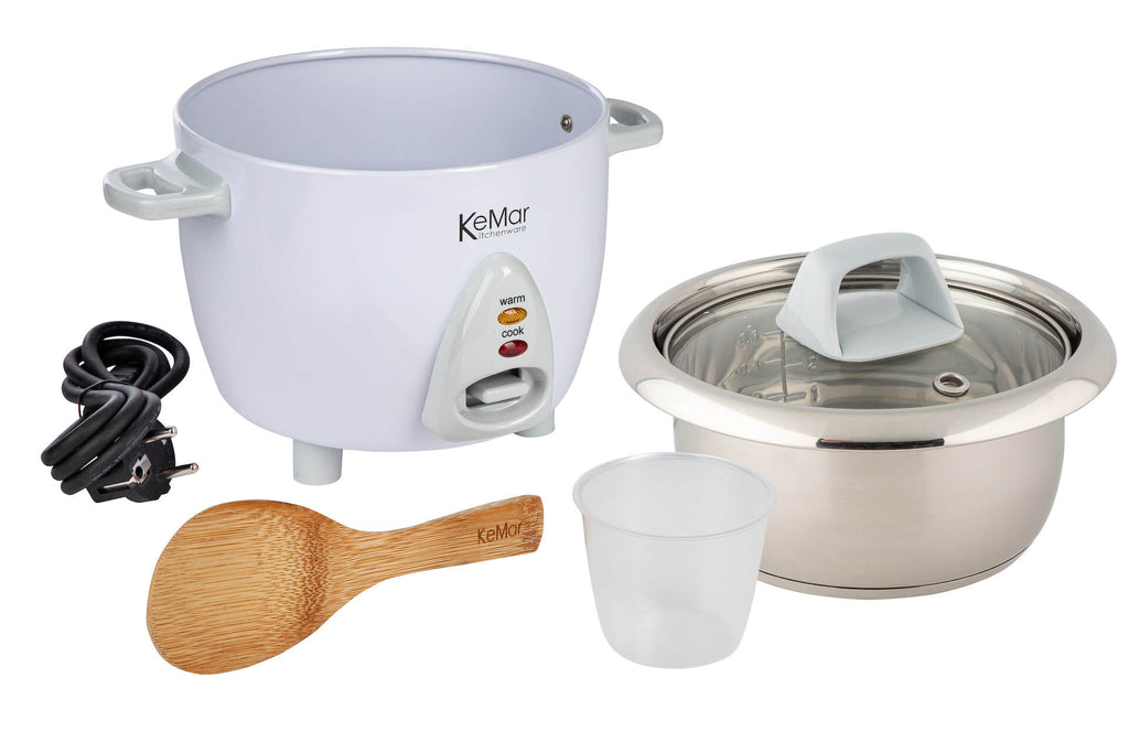 | Kitchenware Edelstahltopf KeMar GmbH KRC-200 Mini KeMar Reiskocher | Warmhaltefunktion Haushaltsgeräte – | klein