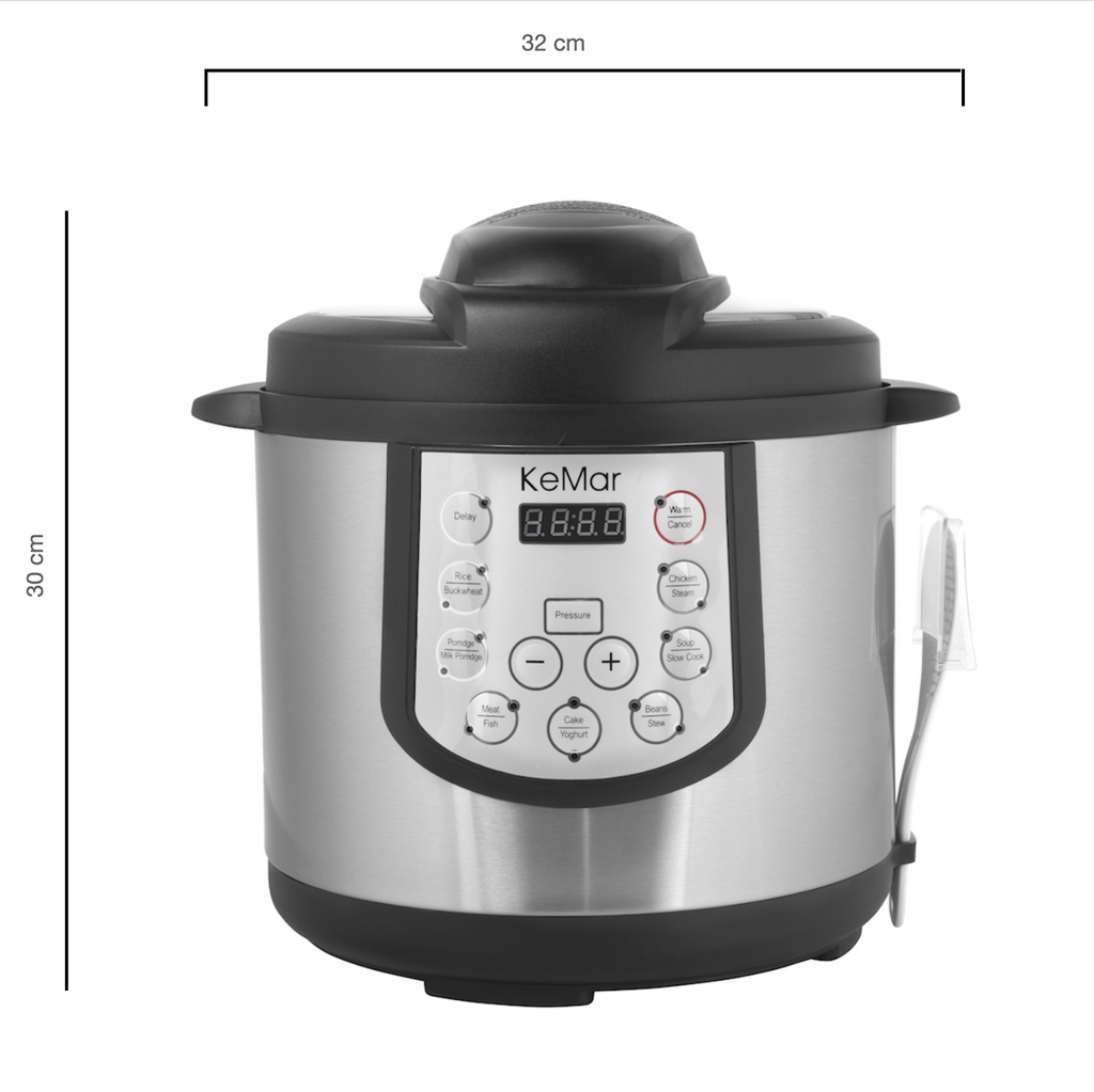 Fast cooker KPC-150 mit Dampfdruck und Edelstahlinnentopf
