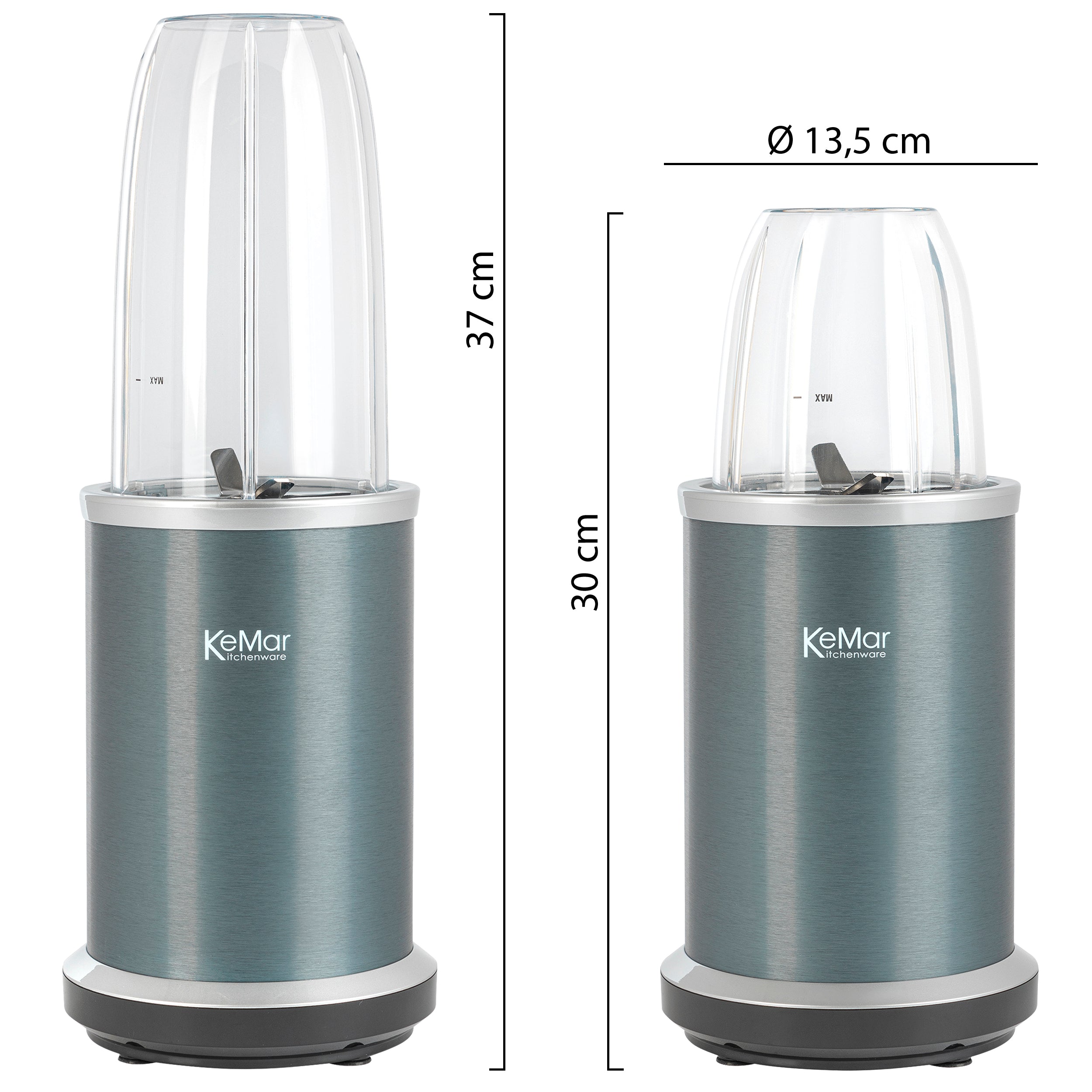 Maße KeMar Standmixer KSB-100G 