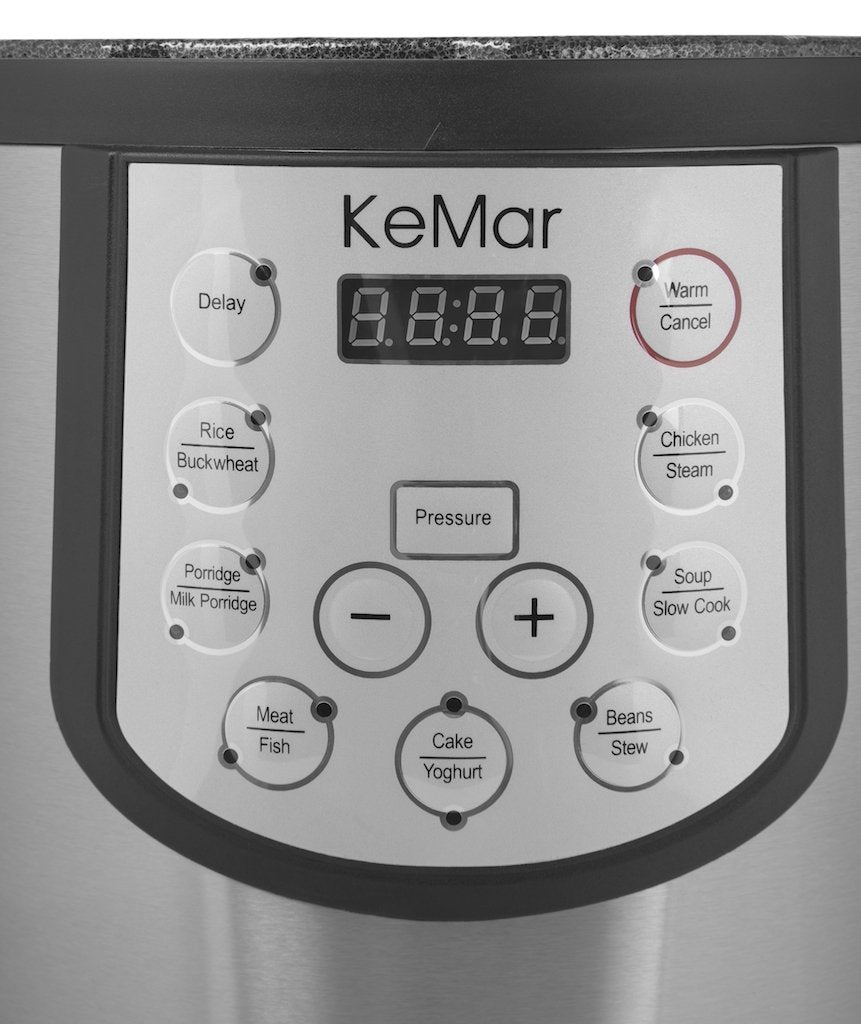 Dampfdruckkocher mit Timer und Programmen KPC-150