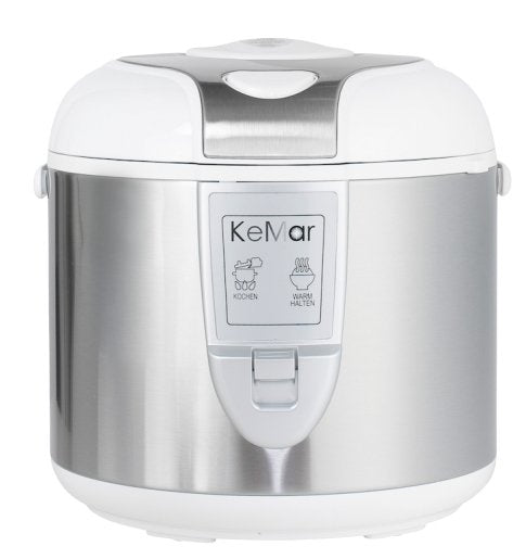 KRC-120 Reiskocher | Edelstahl Dämpfeinsatz | Titan Keramik Beschichtung - KeMar GmbH | Kitchenware | Haushaltsgeräte