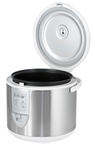 KRC-120 Reiskocher | Edelstahl Dämpfeinsatz | Titan Keramik Beschichtung - KeMar GmbH | Kitchenware | Haushaltsgeräte