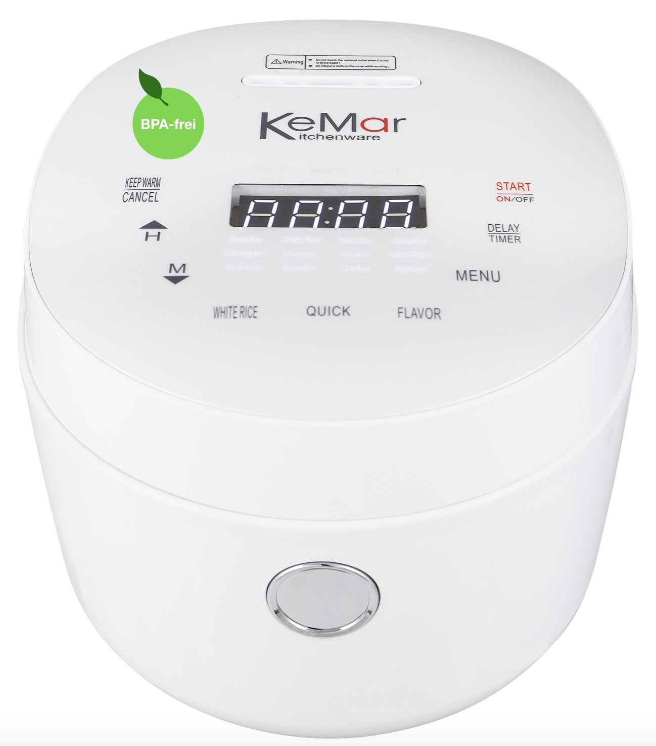 KRC-190 Reiskocher | Multikocher 12 Programme Touch Display - KeMar GmbH | Kitchenware | Haushaltsgeräte