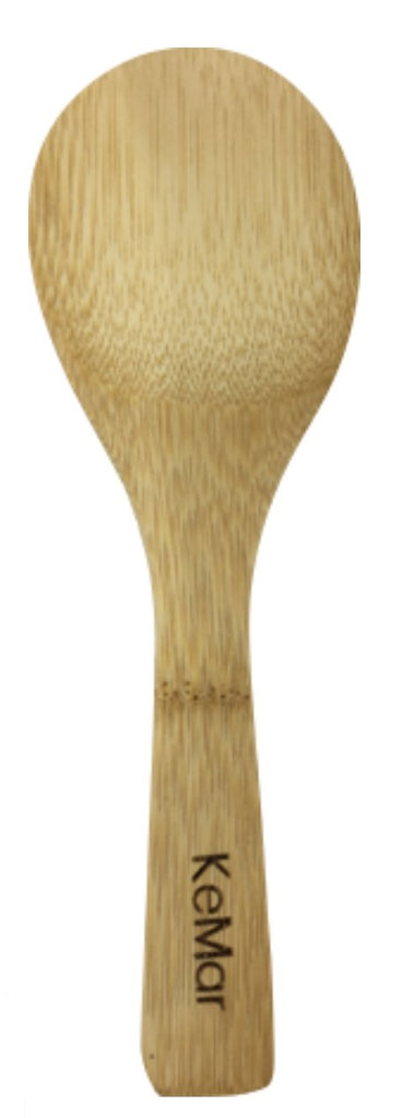 Löffel | Reislöffel aus Bambus 19 cm nicht lackiert naturbelassen - KeMar GmbH | Kitchenware | Haushaltsgeräte