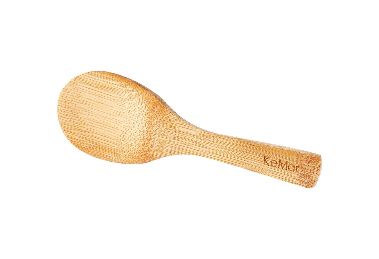 Löffel | Reislöffel aus Bambus 19 cm nicht lackiert naturbelassen - KeMar GmbH | Kitchenware | Haushaltsgeräte
