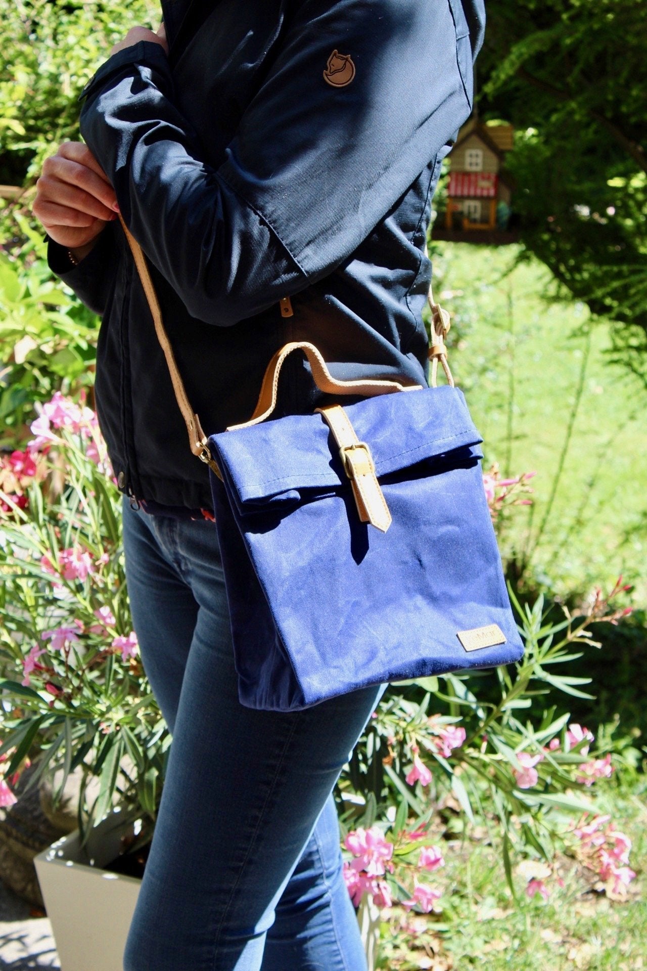 Lunchbox Tasche aus Canvas Segeltuch | Wasserdicht | Vegan | Nachhaltig | Recycelbar - KeMar GmbH | Kitchenware | Haushaltsgeräte