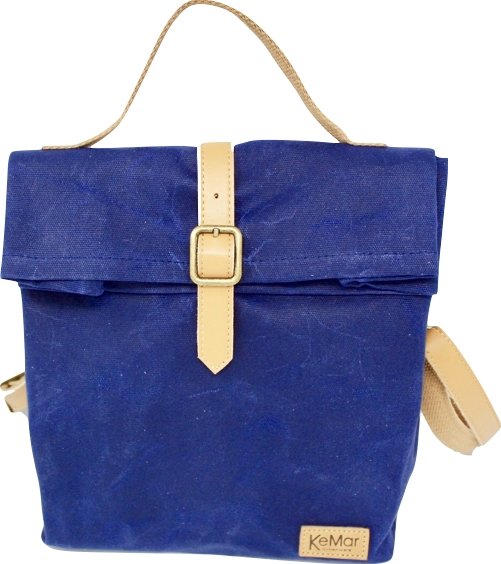 Lunchbox Tasche aus Canvas Segeltuch | Wasserdicht | Vegan | Nachhaltig | Recycelbar - KeMar GmbH | Kitchenware | Haushaltsgeräte