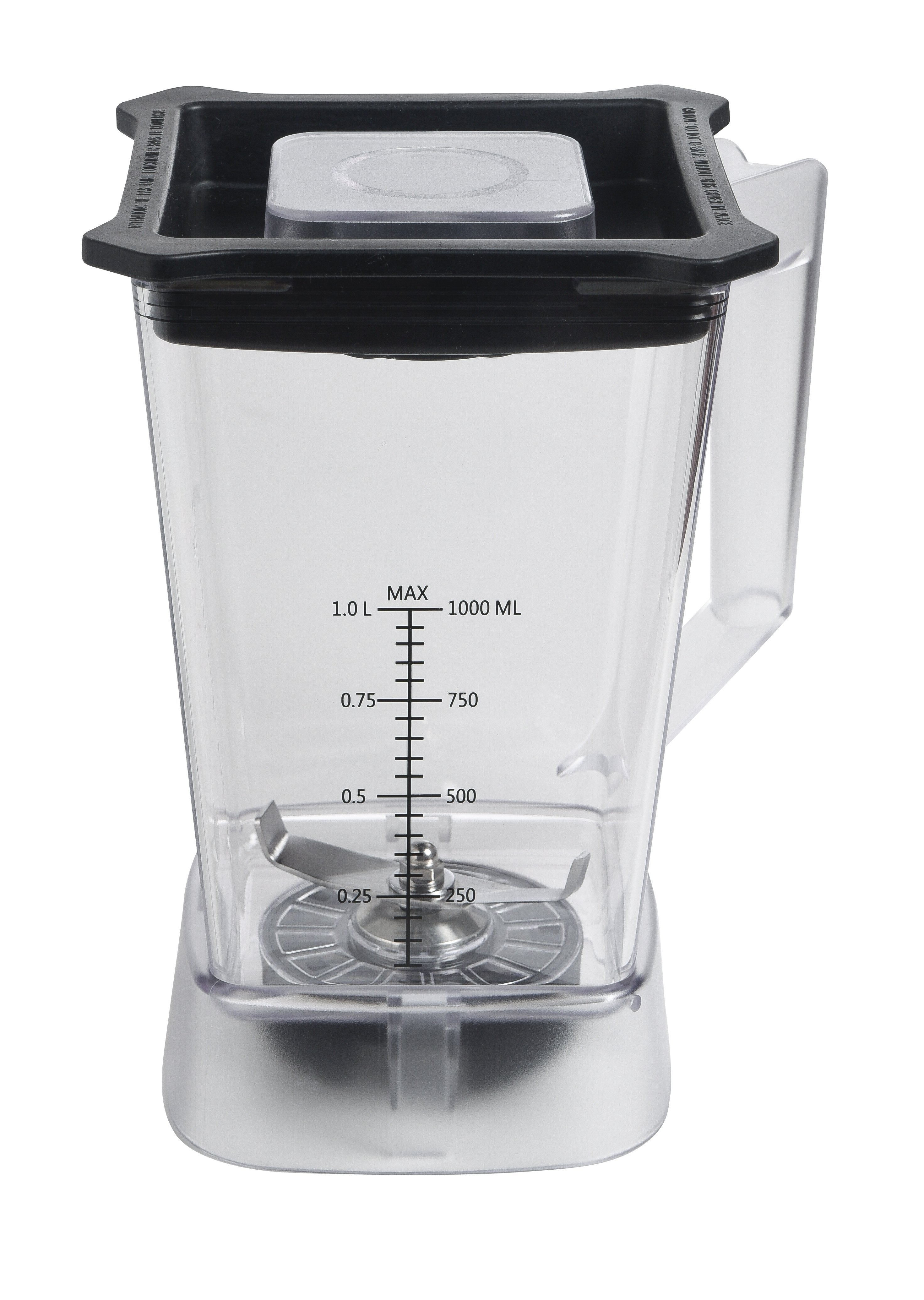 Trockenbehälter 1 Liter mit Deckel und Stampfer - KeMar GmbH | Kitchenware | Haushaltsgeräte